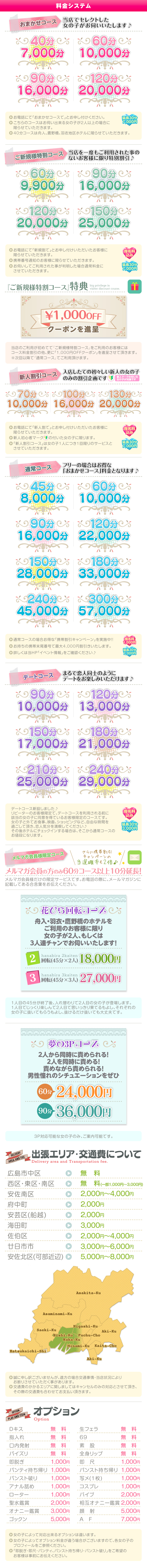 料金表