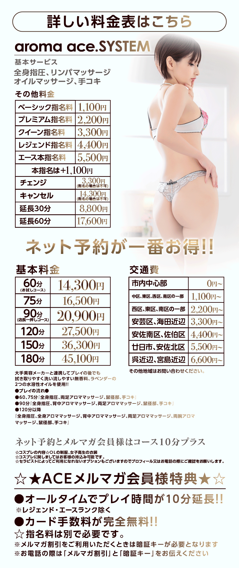 料金表